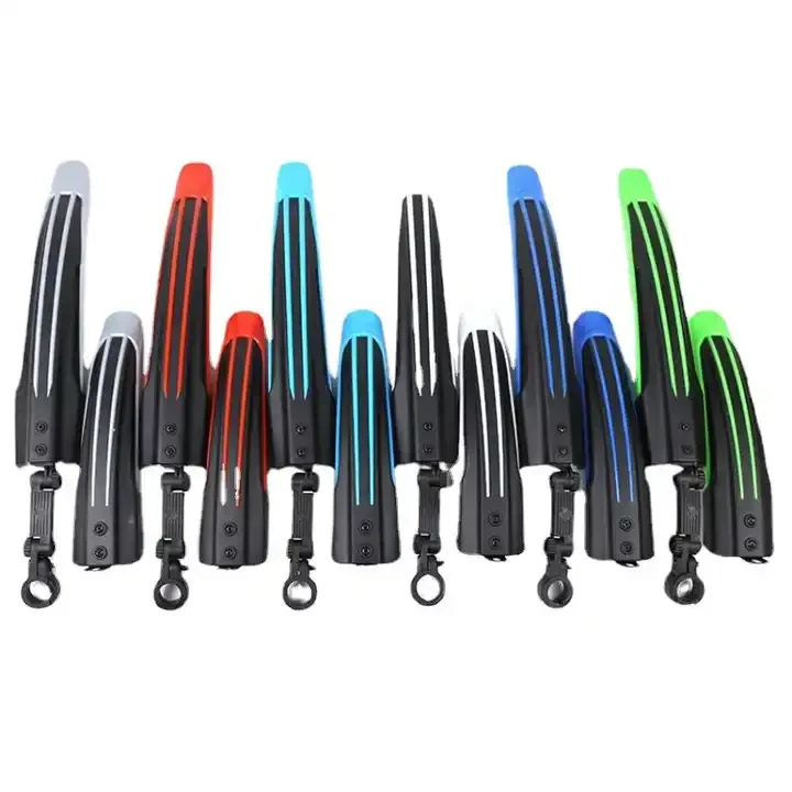 2024 High Quality Colorful bike fenders front and rear bicycle mudguard mtb