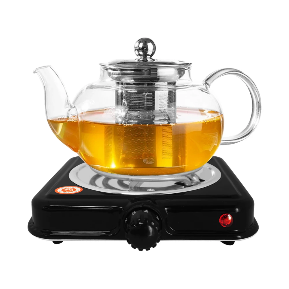 OEM Portable Single Burner Electric Stove 1000W Spiral Coil Hotplate Mini 110v 220v Hot Kitchen Household Use Iron Heating