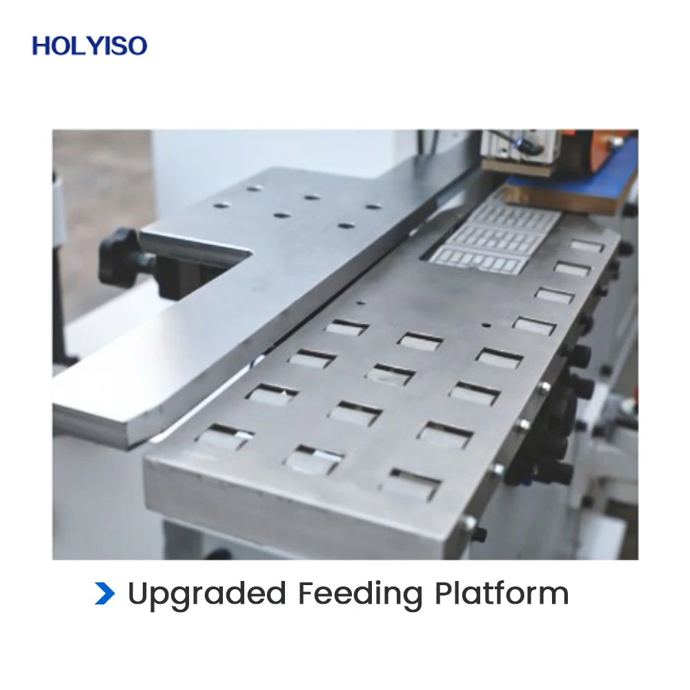 KIE-568JD 0.8mpa High-speed double glue pre-milling automatic edge banding machine pvc mdf melamine edge bander