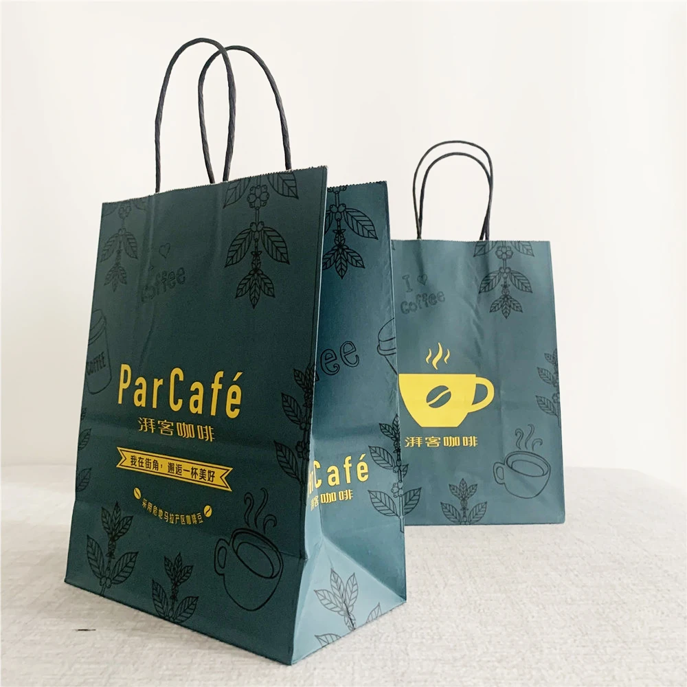 Заводская цена, индивидуальная пищевая упаковка, подарочные бумажные пакеты, оптовая продажа, коричневые бумажные пакеты, упаковочные пакеты на заказ