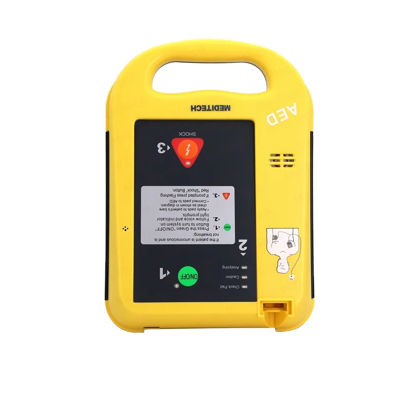 Meditech Defi5 High quality AED Automated External Defibrillator portable defibrillator first aid at home or public place