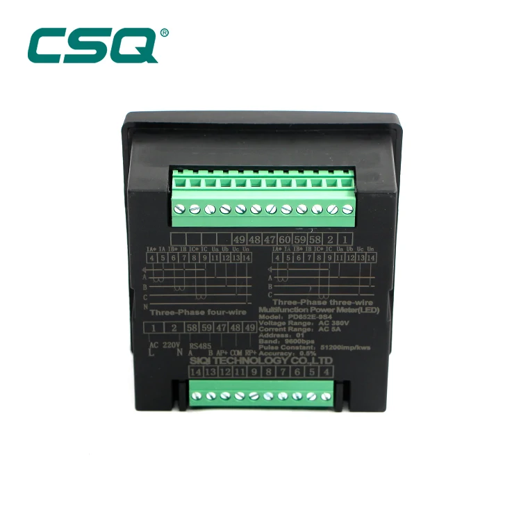 
AC/DC Smart Meter multifunction Meter Digital Panel Meter Power Meter LED Display CB generator manufacturer 