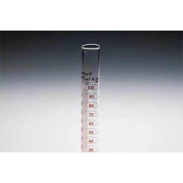 Circular base chemistry 100 ml lab glassware glass measuring cylinder