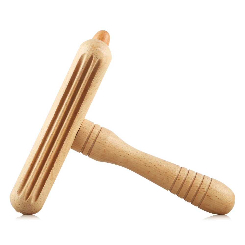 Lymphatic Drainage Tool Wooden Roller Maderotherapy Wood Wooden Therapy Massage Tools Set