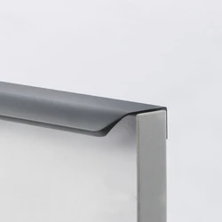 Hoone Hot Sales Conceal Hidden Aluminum Alloy Recessed Long Drawer Door Cabinet Furniture Handle