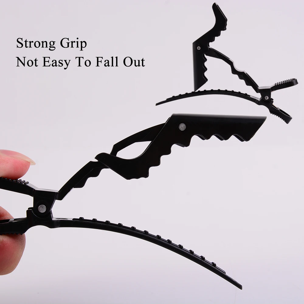 Custom package 16pcs self grip hair rollers and 6pcs alligator hair clips heatless plastic nylon hair rollers set