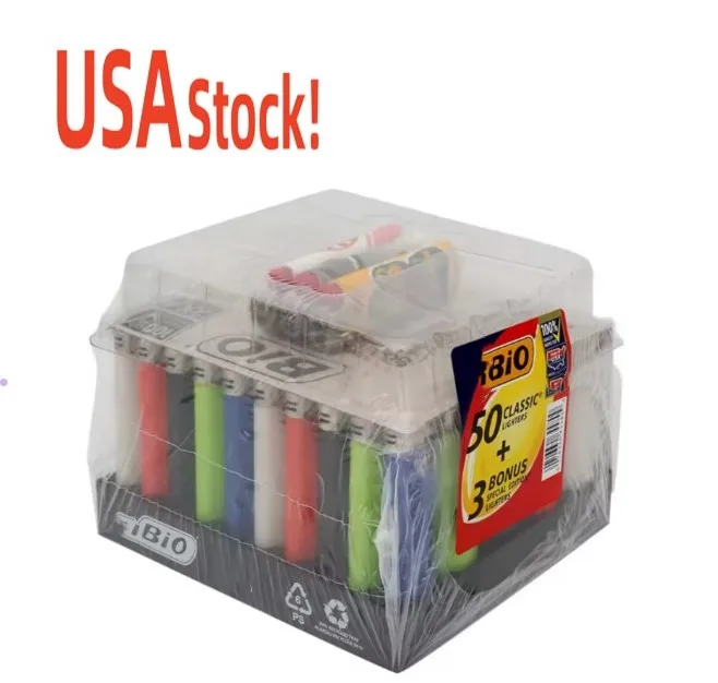 USA stock!!!Hot sale solid bulk flint J6 MAX Disposable lighter