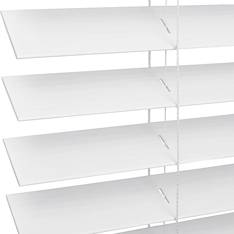 Wholesale Custom Roll Up Window Shades Wooden Blinds for Windows and Faux Wood Blinds