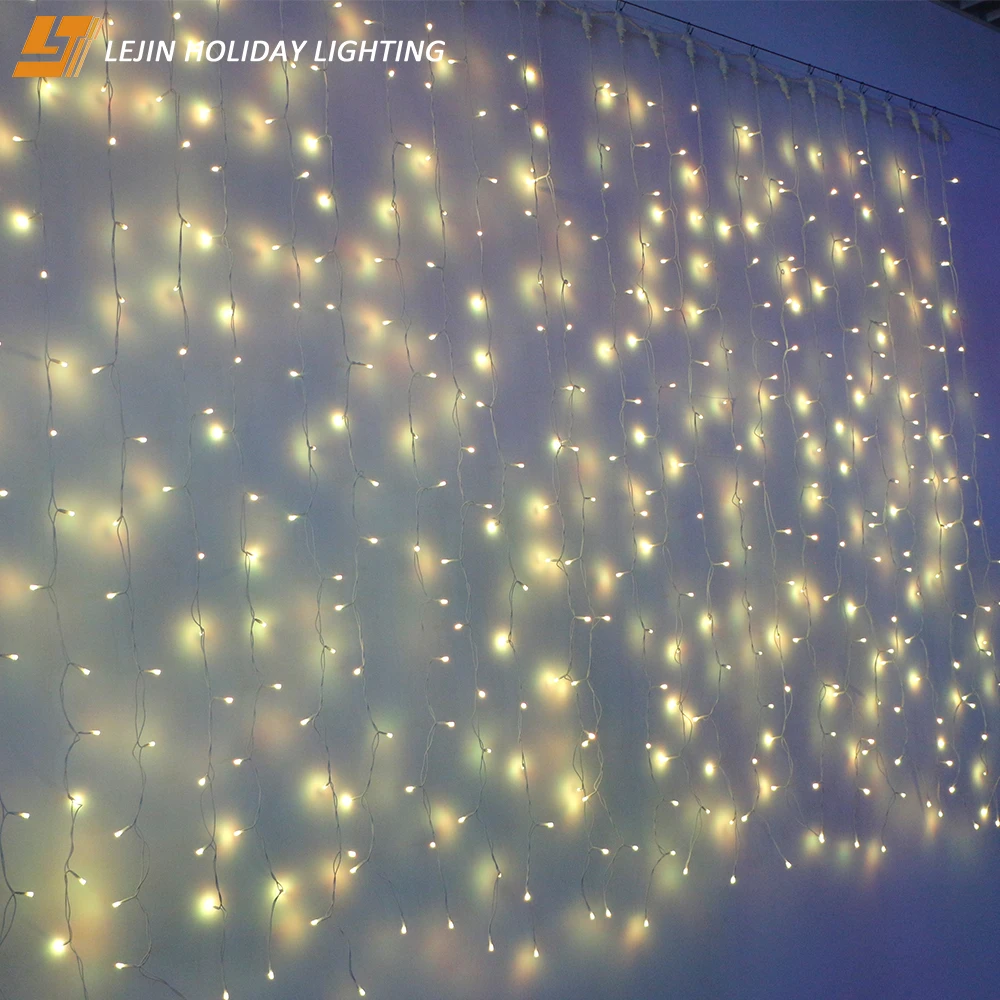 decoration color changing fairy string lighting christmas led curtain lights