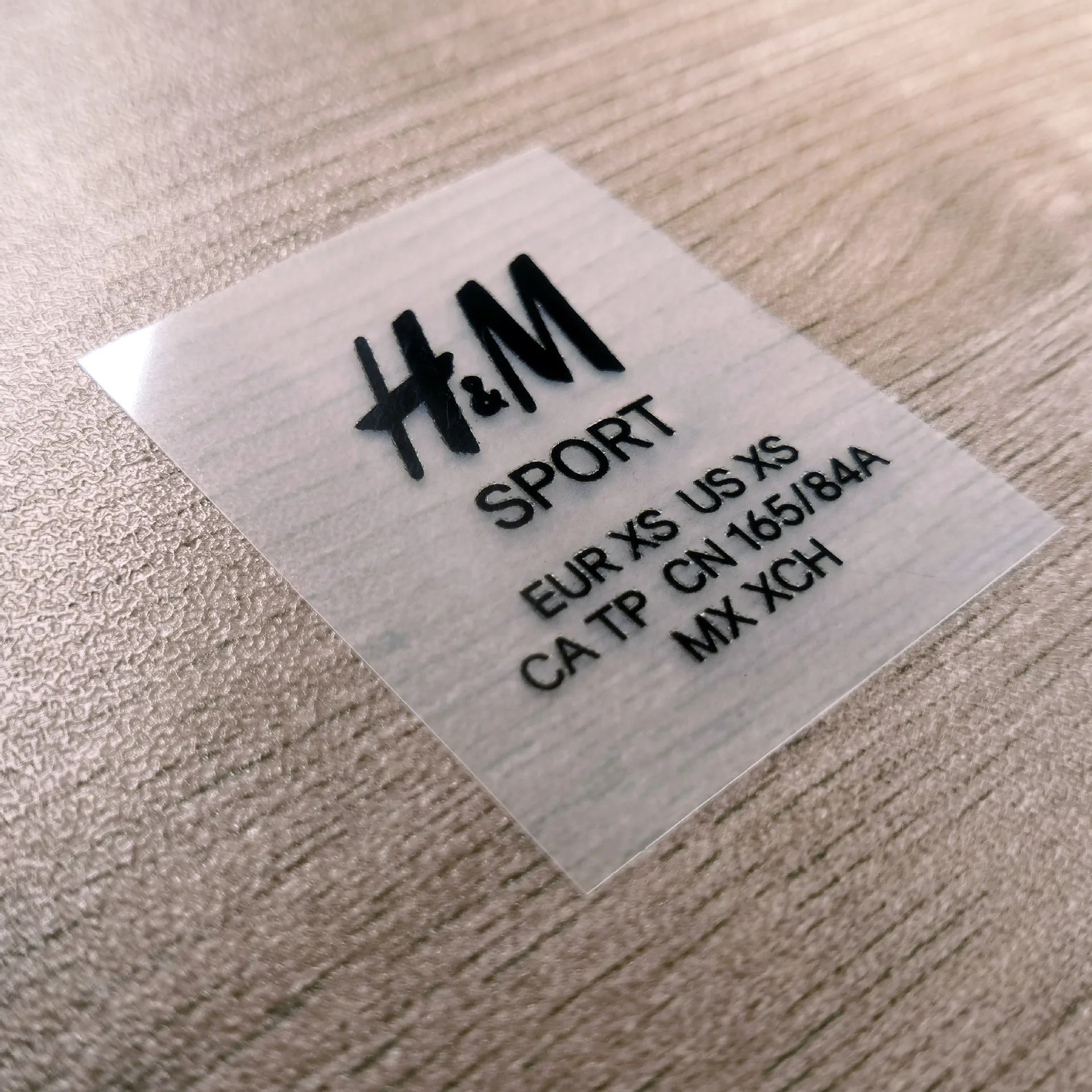 Factory Custom Cheap Heat Transfer Garment Washable Neck Care Label Tags For Tshirt