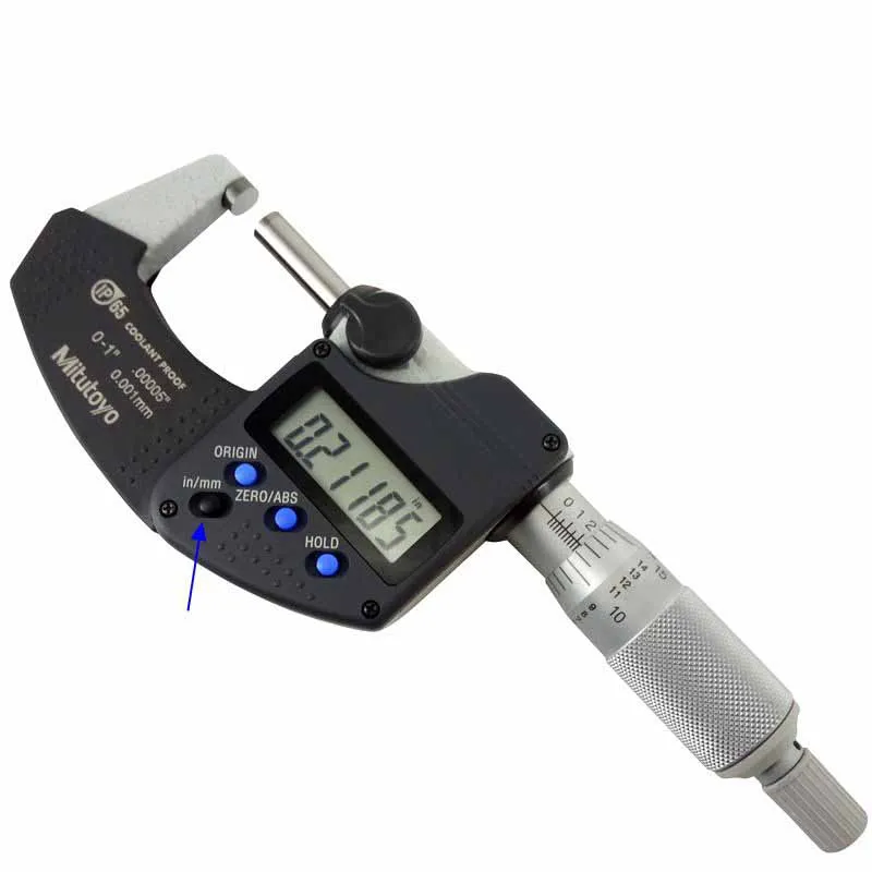 Japan manufacturer Mitutoyo Digital Outside Micrometer 25-50mm