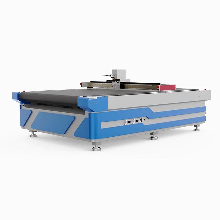 Oscillating Knife Round Knife Cardboard Cutting Machine For Board Cutting Industry Flexible Materials Cutter Manufacturer