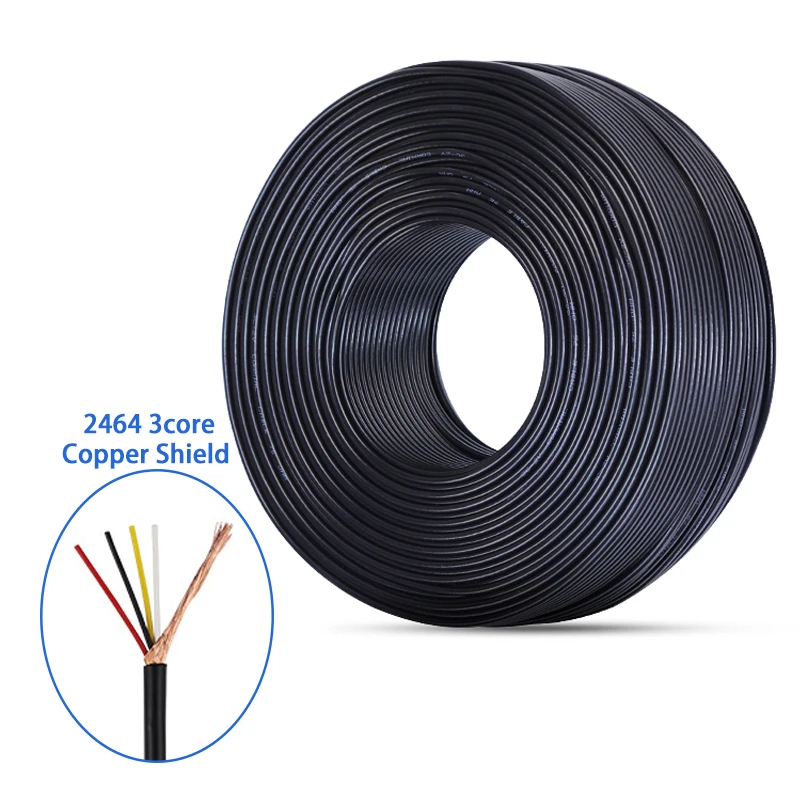 AWM 2464 VW 1 26awg 28awg 30awg Twisted Pair 3core 4core 5core Aluminum Foil Braid Shield Usb Data Shielded Sheathed Cable