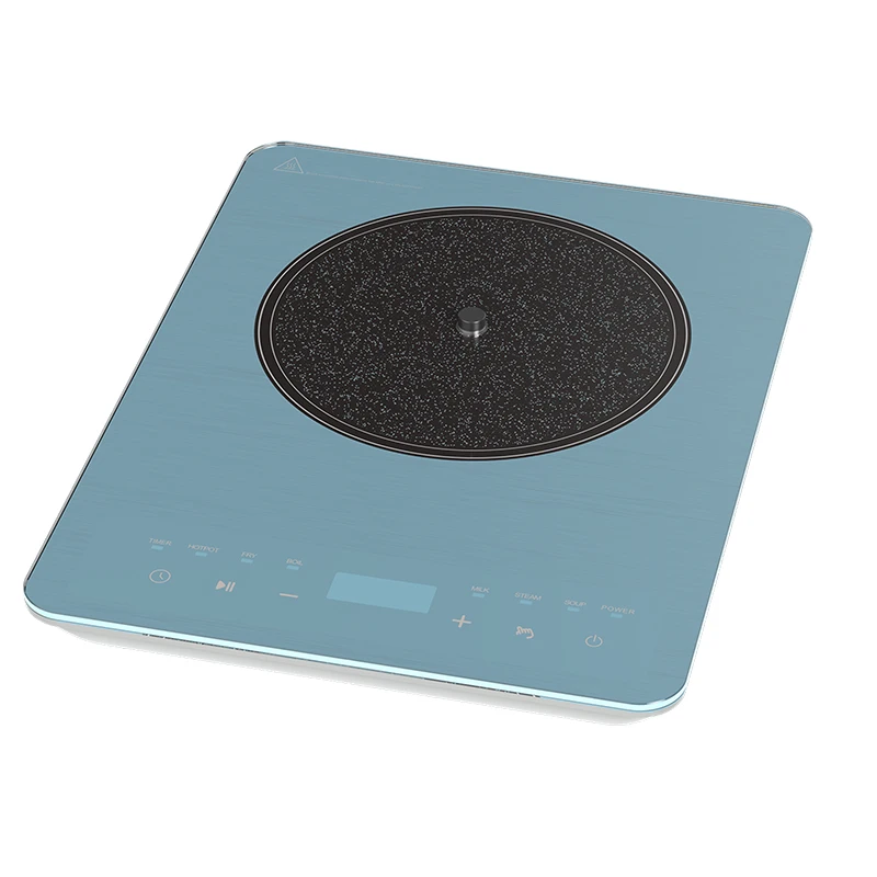Household Induction Cooktop with English Langua External Sensor Plastic Touchpad Operation