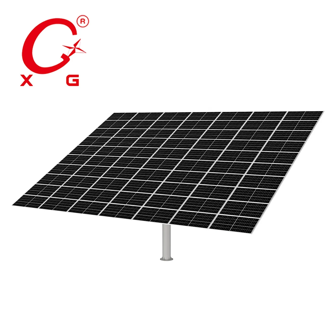 2 Axis Solar PV Tracking System 20000W Automatic Tracker Sun Power Clean Energy Solar Power Generation Smart 550W Home T36
