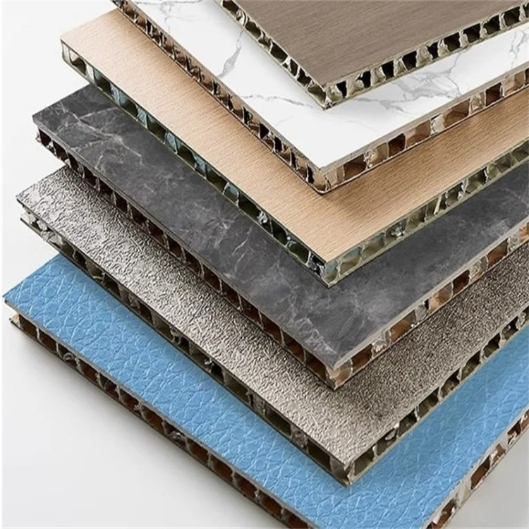 Commercial 25mm  Lightweight Stone Aluminium Aluminum Core Honeycomb Panel