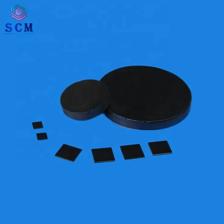 Very high quality Cadmium Telluride single crystal substrate (100) 5x5x1.0mm 1sp CdTe