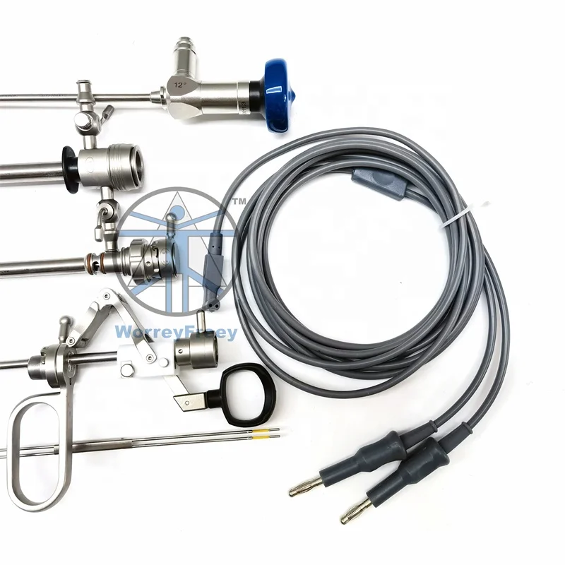 Urology equipment bipolar resectoscope set China endoscope  compatible with Germanybrand resetoscope