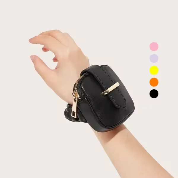 Hot sale fashion ladies purse and case mini women wallet zip Around wrist bag with custom logo and colors