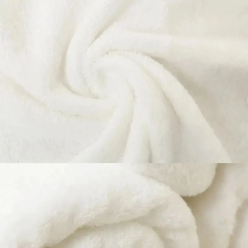 100 Cotton Bath Towel 70x140/80x160CM White Home Hotel Bathroom High Absorbent Large Bathing Towels