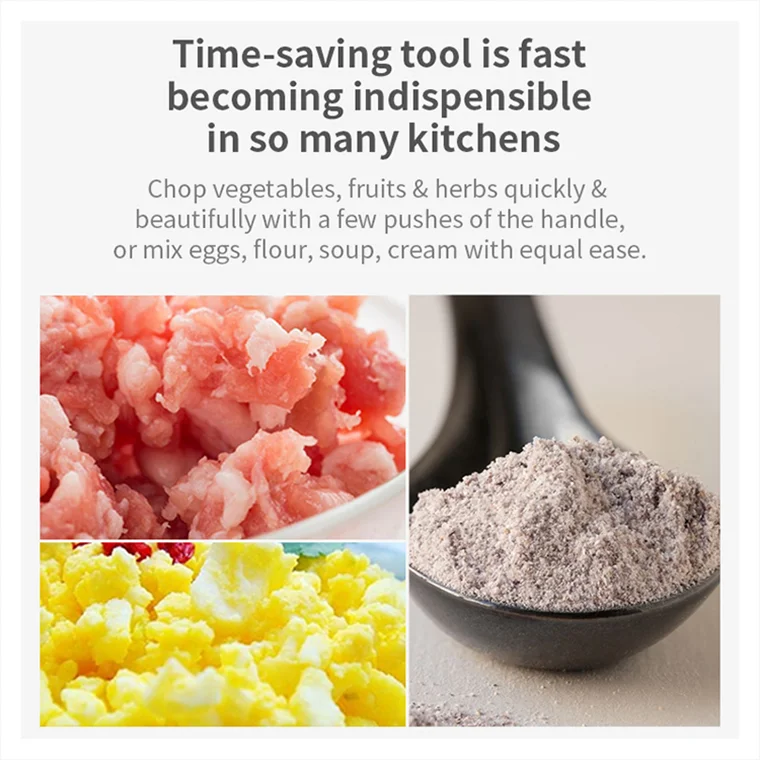 1.8L 2 speed electric stainless steel Home use vegetable chopper meat grinder blender