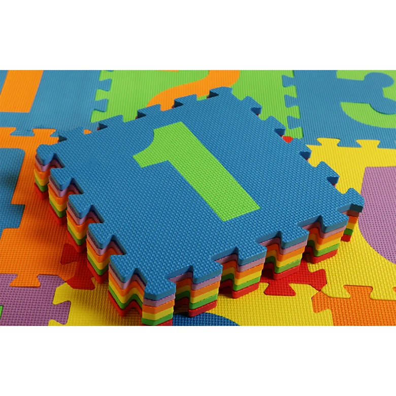 Eva puzzle mat ИГРУШКИ eva с номером