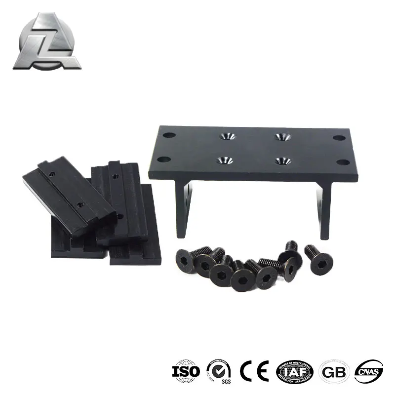 High quality aluminum alloy silver t slot slider linear bearing