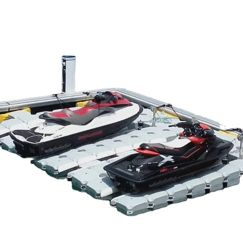 Плавающий jet ski док-станция для пластиковый плавающий понтон для Гидроцикла