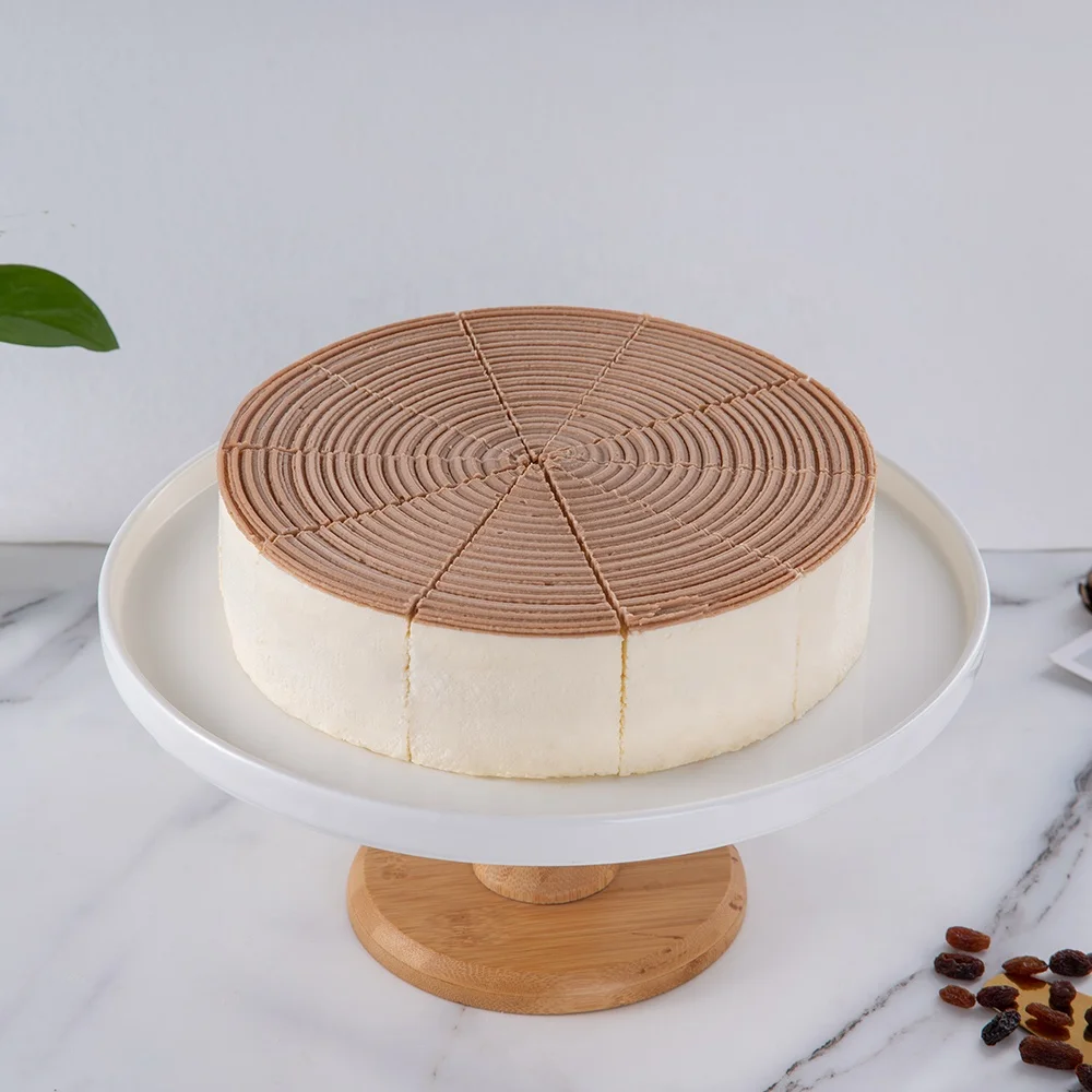 Delicious CAKE Chinese Brand Fulansweet Frozen Fresh CHESTNUT cake packed in Folding Flat Cardboard Easy to Defrost CHEESECAKE