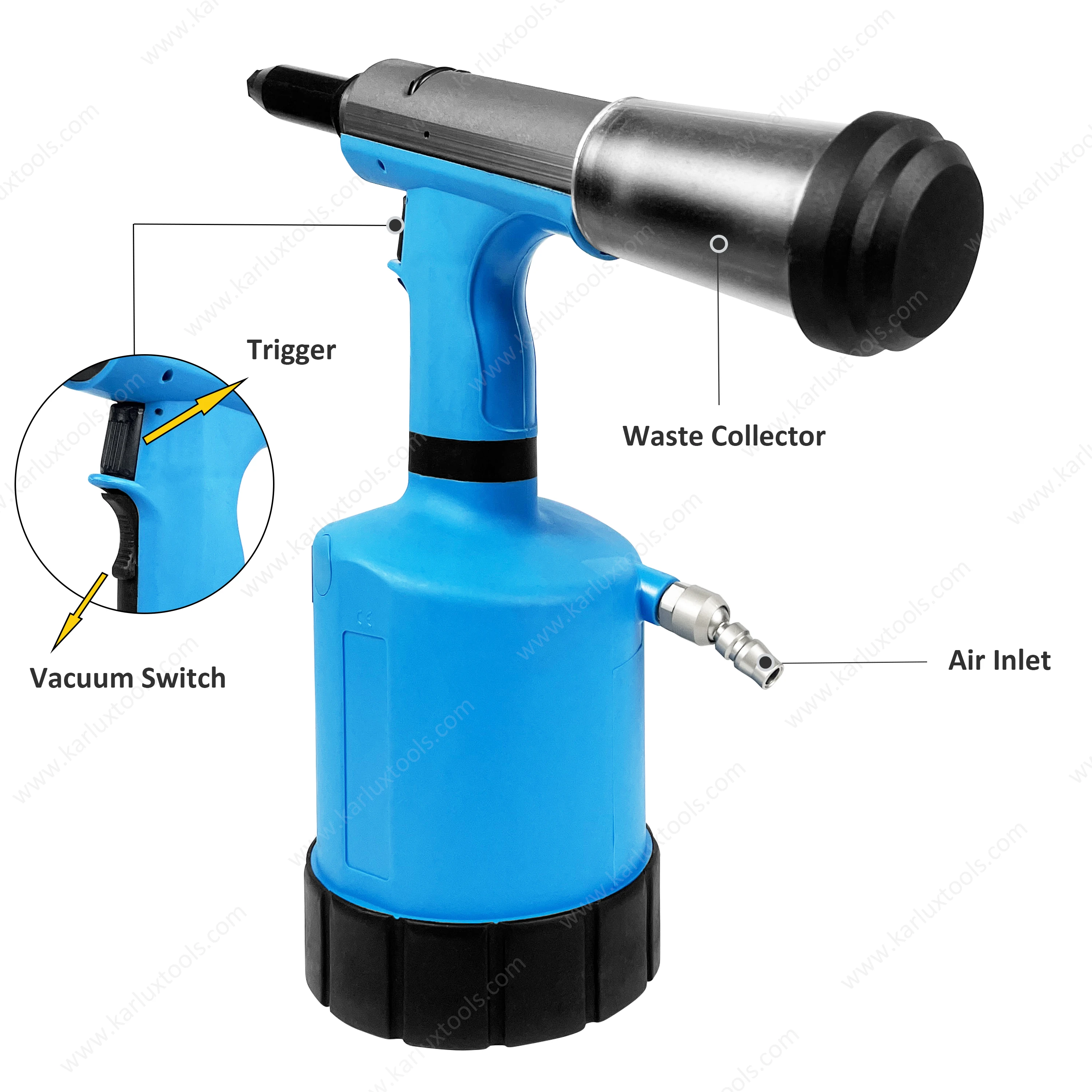 Riveting Machine for Hemlock 6.4mm Air Riveters Pneumatic Riveters