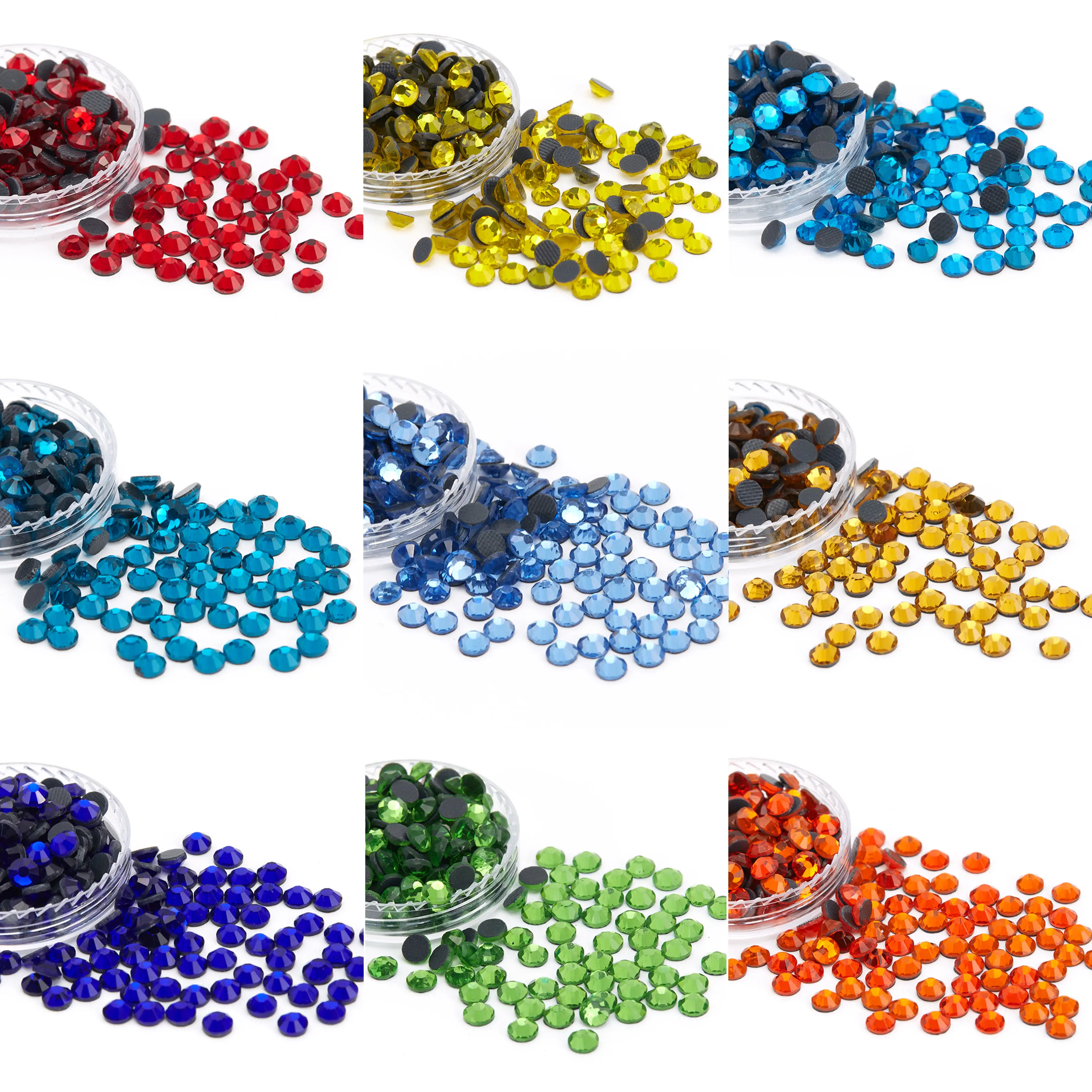 Factory big package rhinestone in bulk hotfix stone for diy hotfix rhinestones bulk