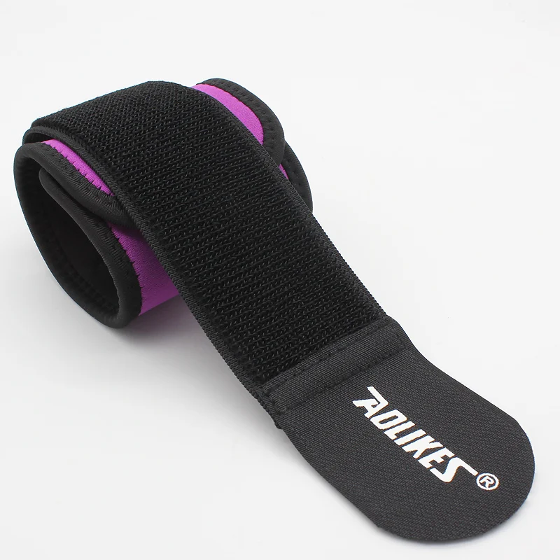 Aolikes 7936 Neoprene Wrist Brace Wraps Support For Weight Lifting hand support with adjustable wrist straps