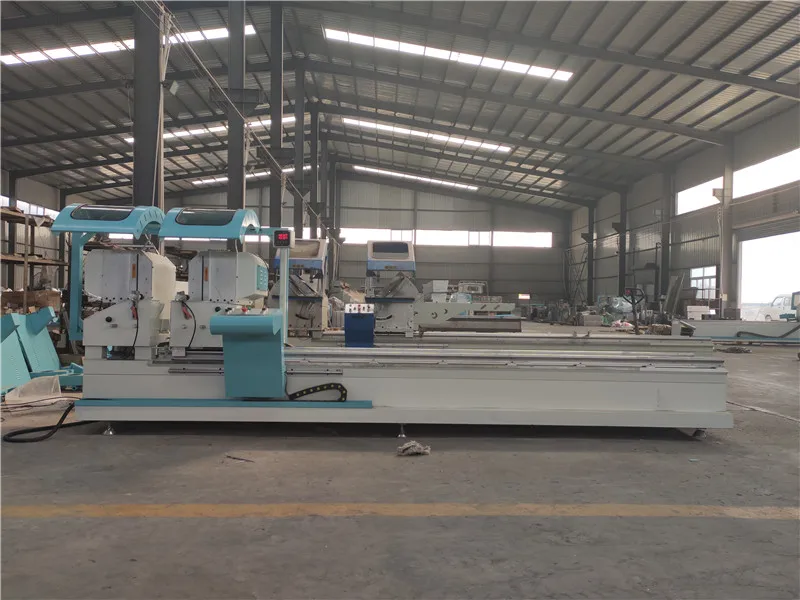 Saw Cutting of Aluminum and Price Window Double Head Cutting Saw Window Door Machine