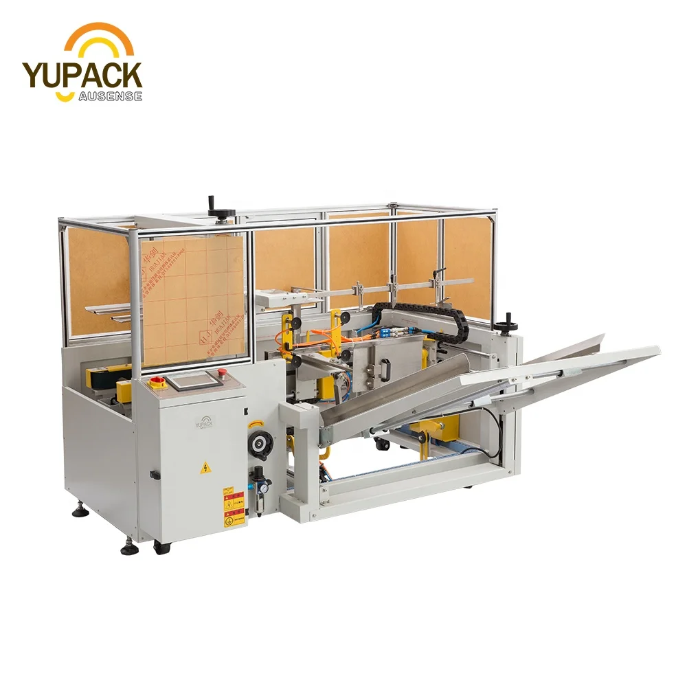 Automatic Case Erector with Bottom Sealing and Folding Sealer and Siemens Control