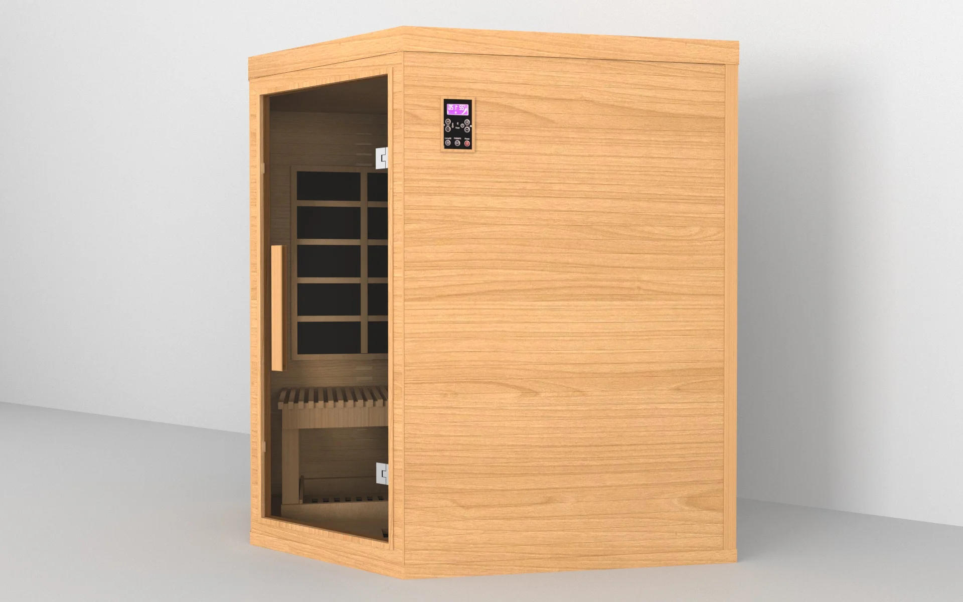 Ключи на заднем дворе инфракрасная сауна мягкое тепло комната