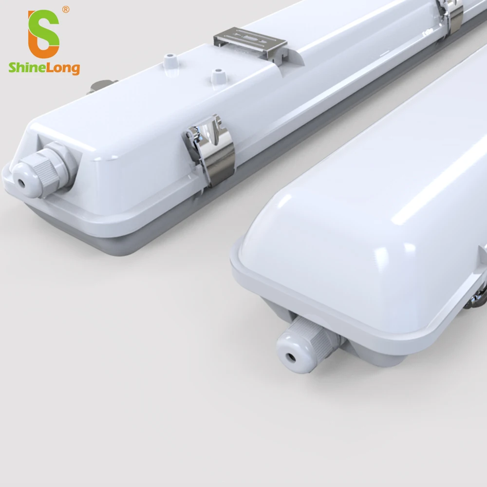 Shinelong 2x10 Вт флуоресцентный SMD2835 triproof of light перезаряжаемый светодиодный паровой водонепроницаемый светильник