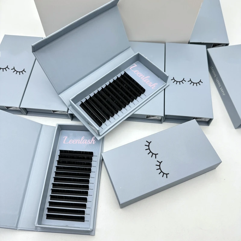 Cashmere 005 cc 8mm25mm matte black lash extensions wholesale private label eyelash extension supplies