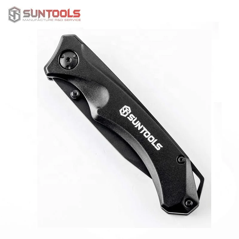 Professional Folding Pocket Knife With Steel Blade aluminum Handle For Gardening And Hunting Knife