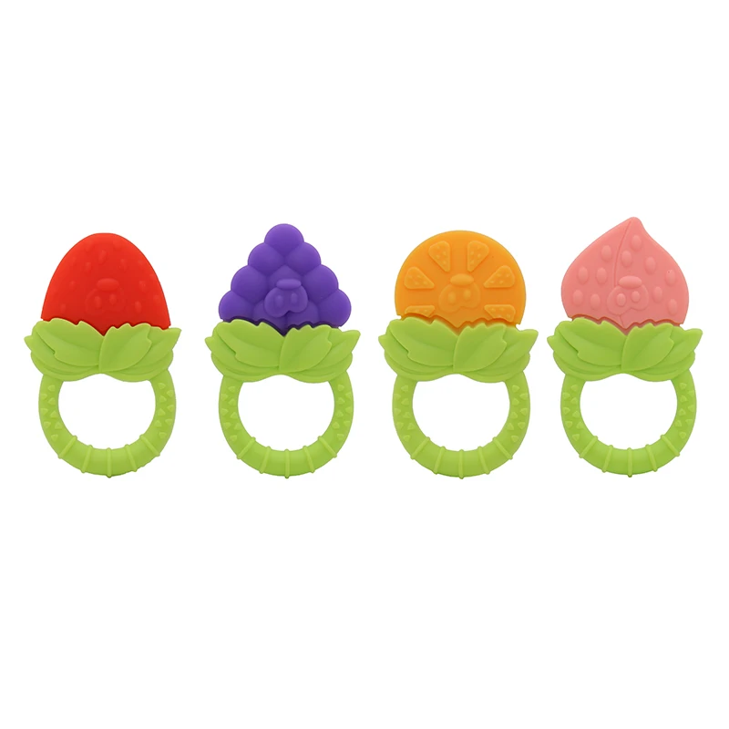 Wholesale Soft Chew Toy Food Grade Silicone Baby Teether