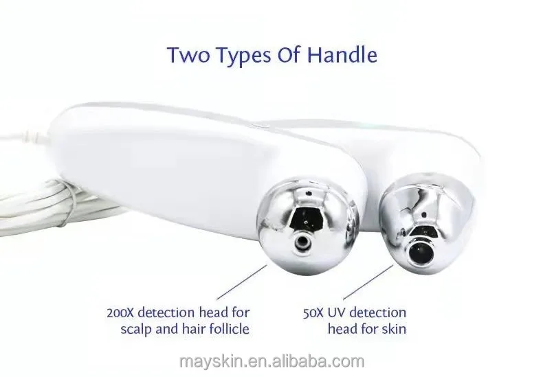 Meiboyi Portable Uv Light Hair Scalp Analyzer For Hair Salon Use Skin Scanner Analyzer
