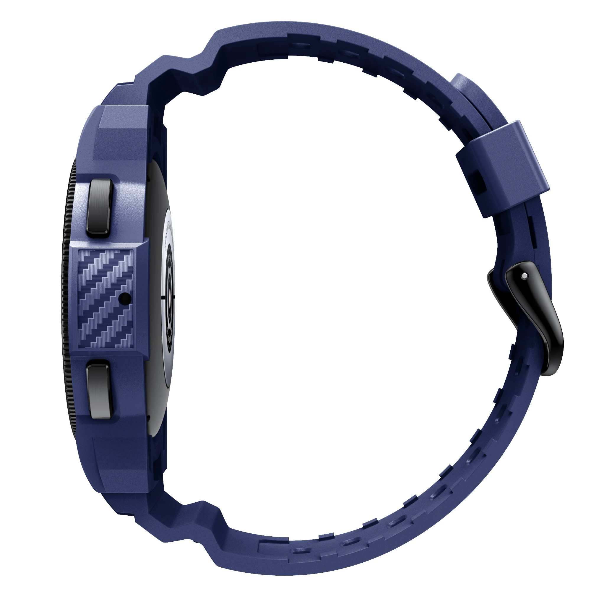 Silicone Case + Strap For Samsung Galaxy Watch 4 Bands Classic 46mm 42mm Sports Bracelet Integrated Band Cover