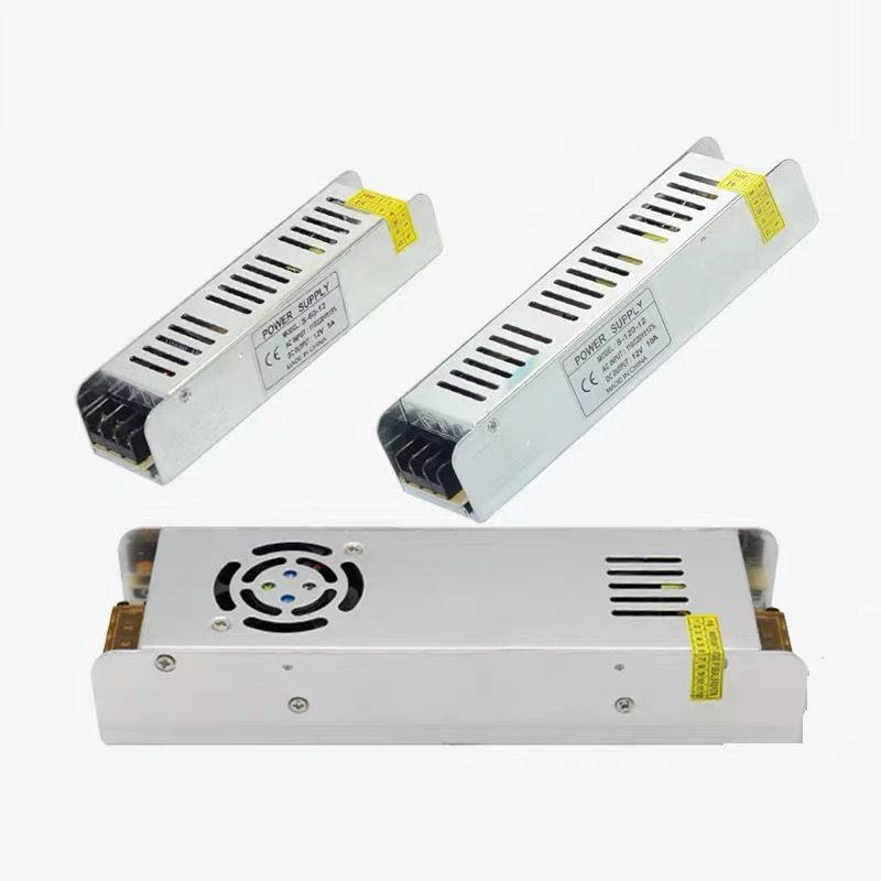 DL 12V 12.5A  led driver strip shape led power supply 12v 150W switching power supply 150w slim case led driver