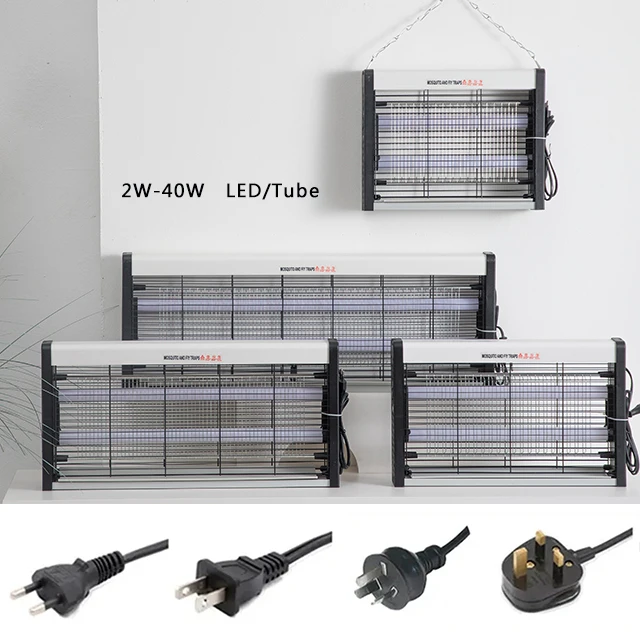 Electric Mosquito Killer Lamp House LED Fly Killer 110V 220V Indoor Insect Trap Light UV Anti Mosquito Catcher Machine