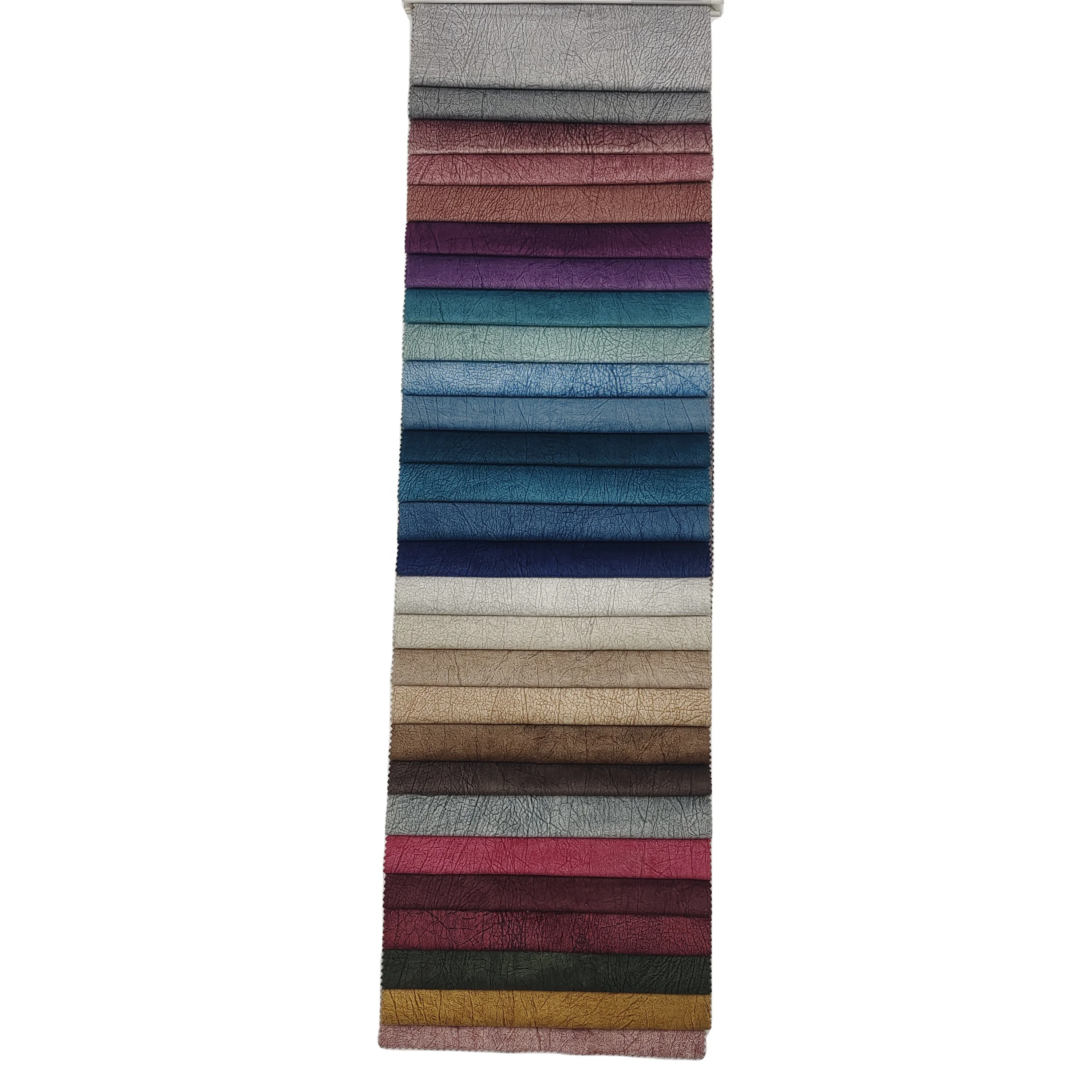 The factory supplies bronzing composite non-woven velvet. The bark pattern is beautiful, fashionable and soft, suitable for sofa