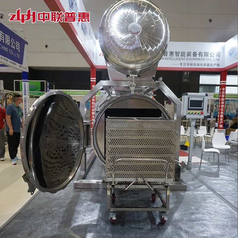 Water Immersion Retort Machine Food Autoclave Sterilizer Sterilizing Machine Pouch Soft Package Use