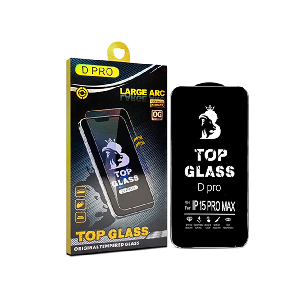 Premium Tempered Glass hd clear D Pro 9H Top Glass Screen Protector Anti scratch For Iphone