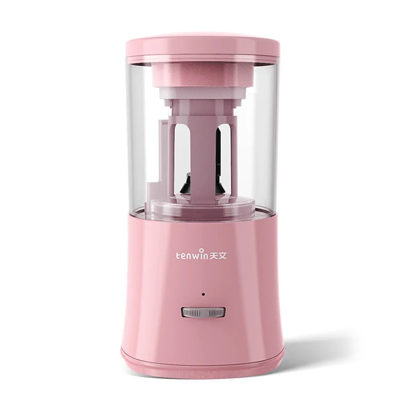 Tianwen big bucket fully auto mechanical 7-8MM electric pencil sharpener machine  for student by USB charging