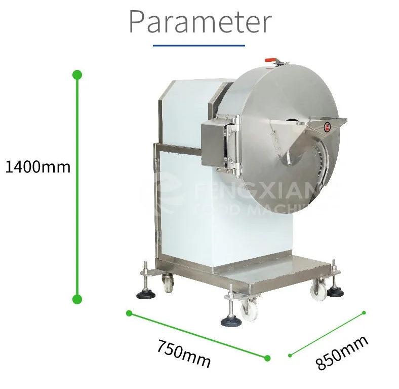 FC-582 Customized cutting size Potato taro coconut Chips onion rings chopping slicng cutter