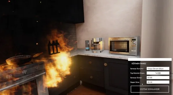 FireVR-симуляция противопожарного виртуального реального огнетушителя