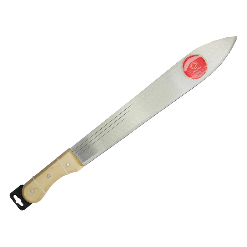 
 High carbon steel  cutlass machete with wood  or Plastic  handle  